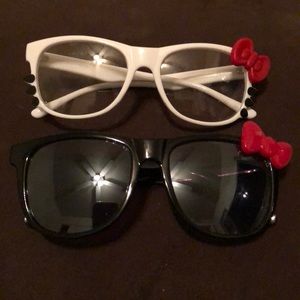 Hello kitty glasses